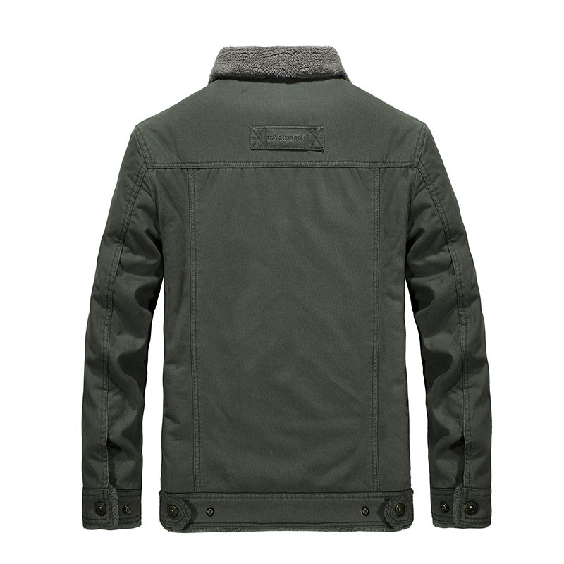 Men's Thickened Cotton Winter Jacket Best YouTube Store