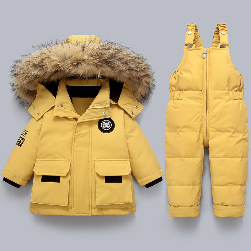 Children's Down Jacket Set for Ages 1-5 (2 Pieces) Pi-Mart
