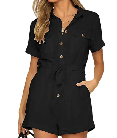 Casual Women's Jumpsuit with Pocket Pi-Mart