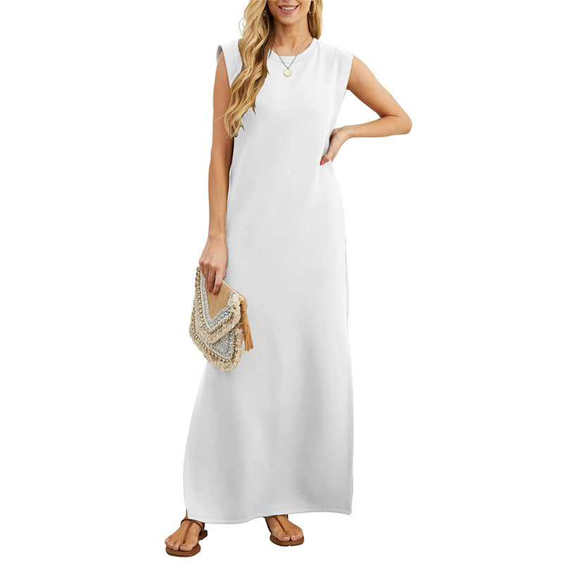 2026 Hot Selling Women's Summer Casual Loose Long Dress NorixaFashion.com