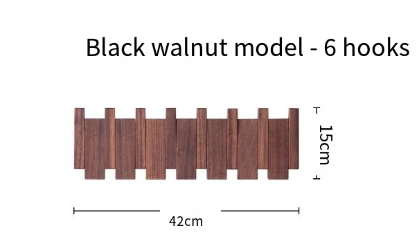 Simplicity Piano Key Wall Coat Rack (One Piece) Best YouTube Store