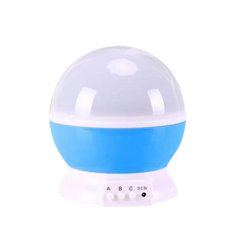 Colorful Spherical Rotating Star Projection Lamp Children's Toys