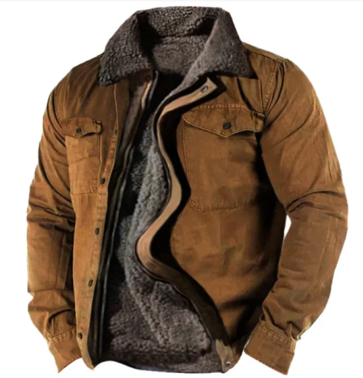 Casual Zipper Loose Cotton Jacket Best YouTube Store