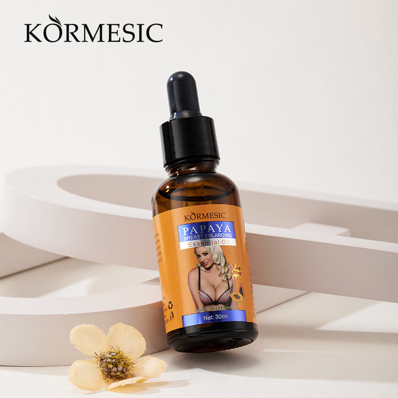KORMESIC Papaya Breast Enhancement Essential Oil 30ml Tri Light Beauty