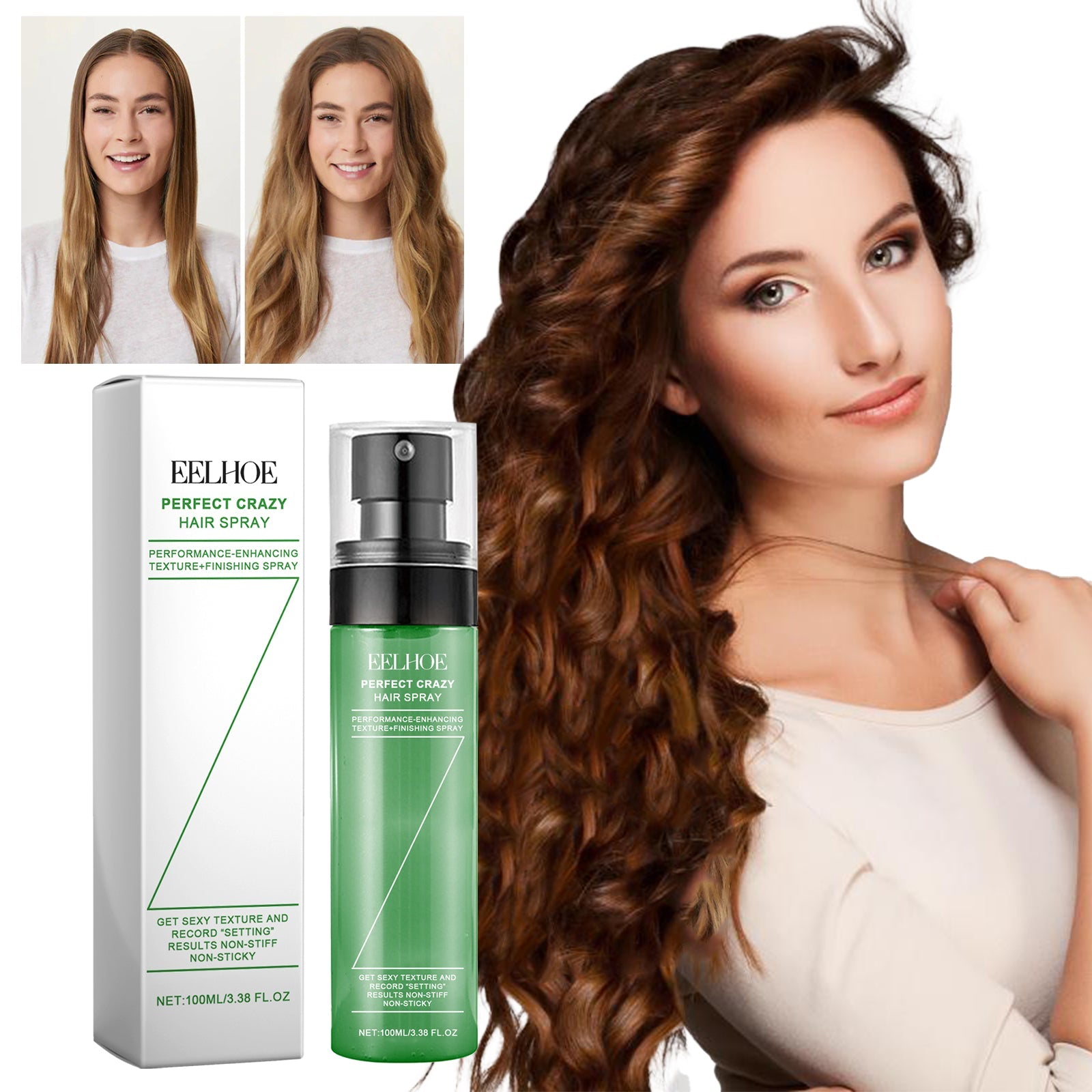 Hair Volumizing & Setting Spray Tri Light Beauty