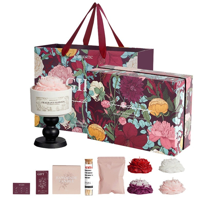 Blossom Tales Creative Valentines Day Aromatherapy Candle Gift Set LuxuryLifeWay Online Store