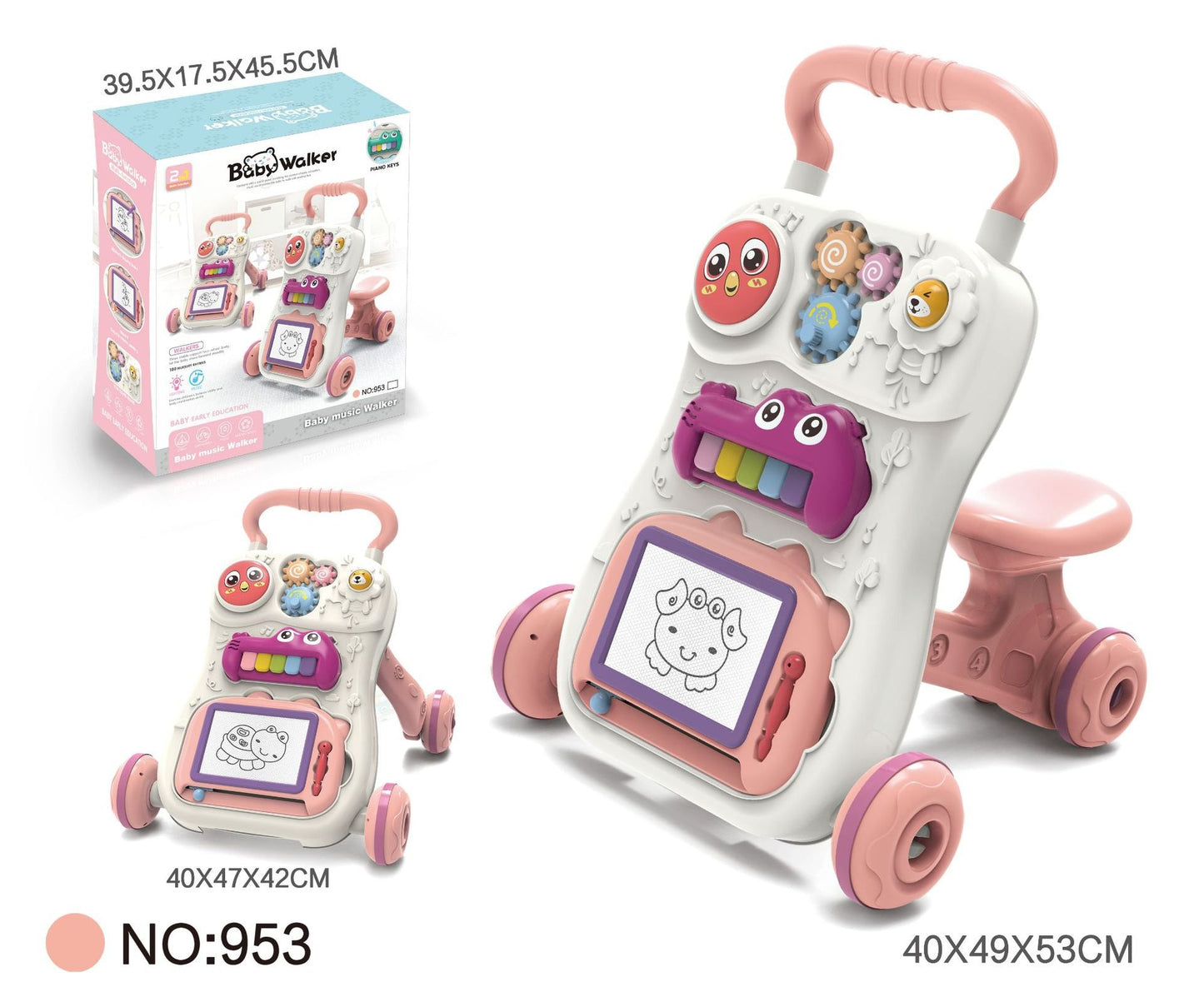 Multifunctional Baby Walker Toy with Music LuxuryLifeWay Online Store