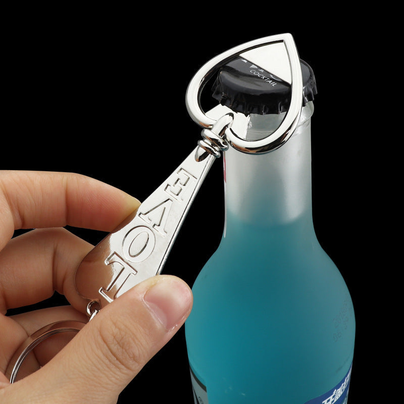 Creative Multifunctional Bottle Opener Keychain LadyShow.Store