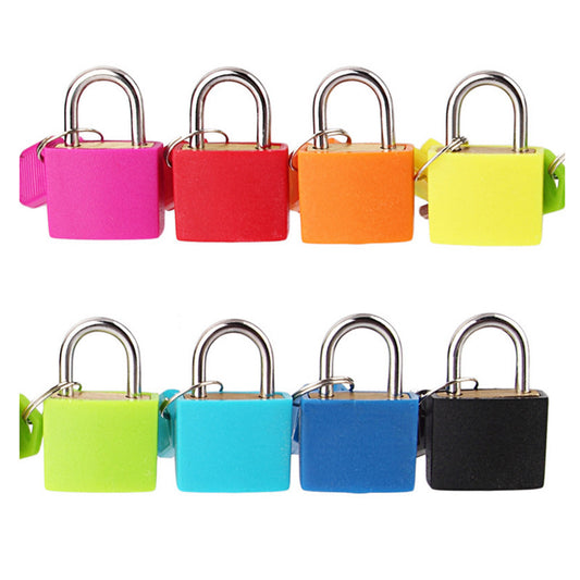 22MM Color Plastic Jacket Shell Padlock