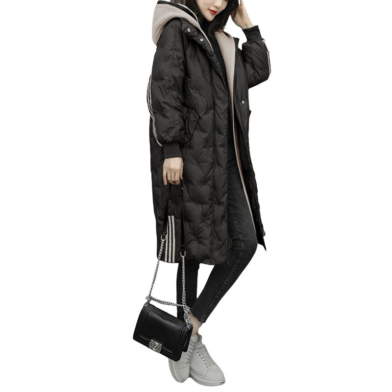 Winter Ladies Fashion White Duck Down Western Style Best YouTube Store