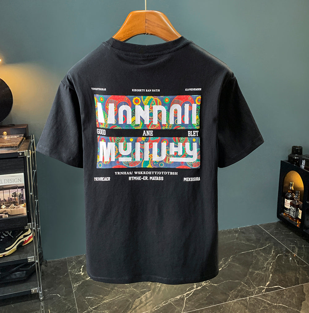 Men's The Blockbuster Printed T-Shirt - 100% Cotton Pi-Mart