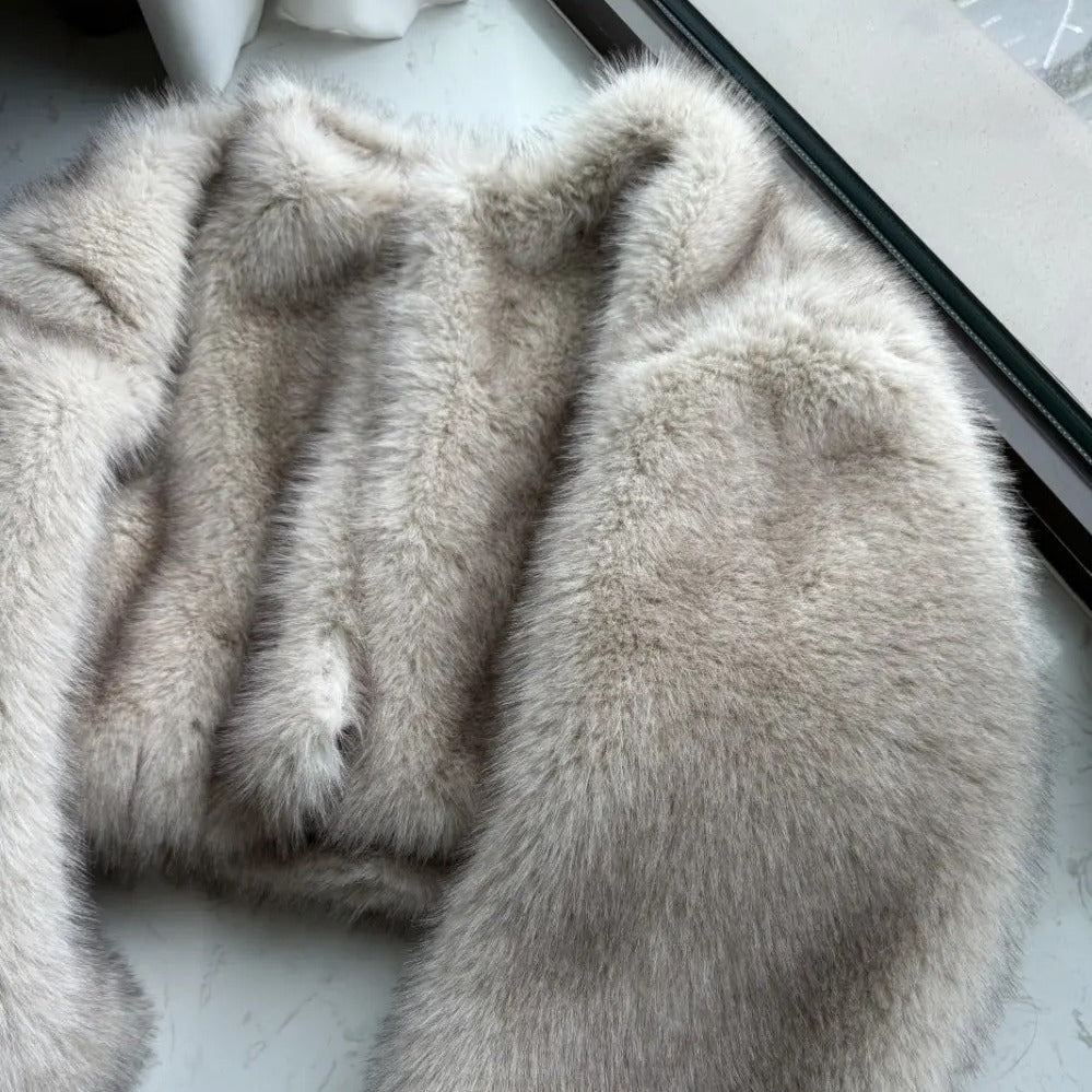 Fur Coat Short Tokas Fur Casual Women's Clothing Best YouTube Store