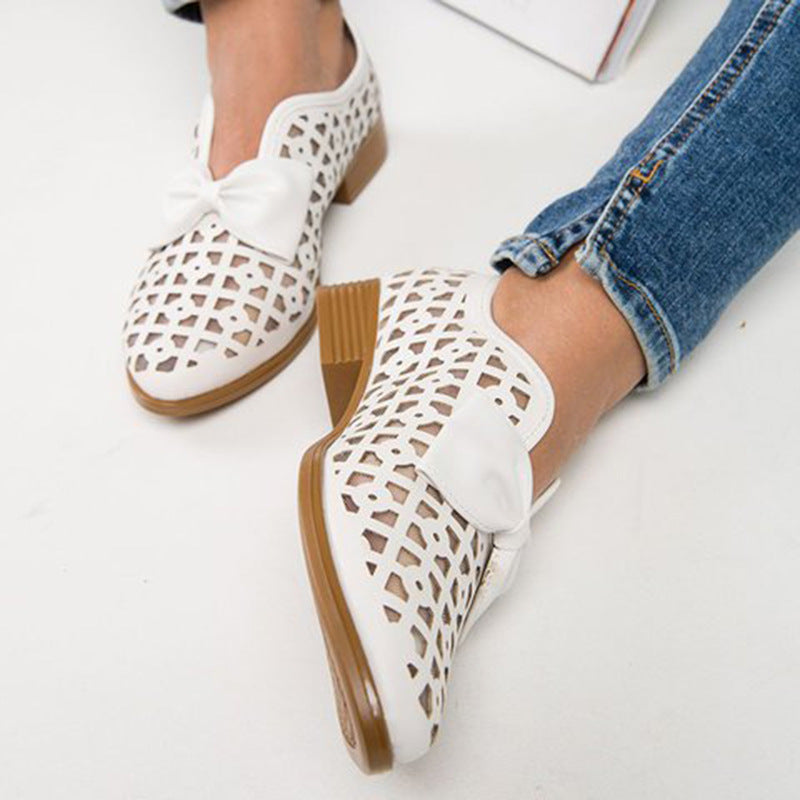 European And American Flat Vulnerable Breathable Ladies Sandals LadyShow.Store