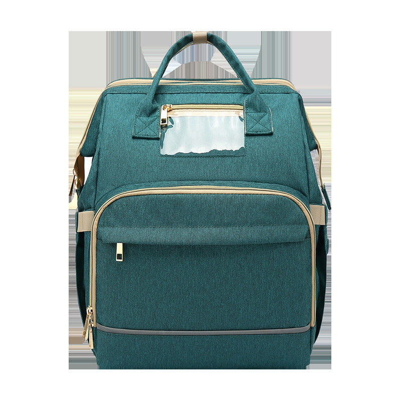 Large Capacity Mother and Baby Bag with Folding Crib Pi-Mart