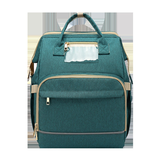 Large Capacity Mother and Baby Bag with Folding Crib Pi-Mart