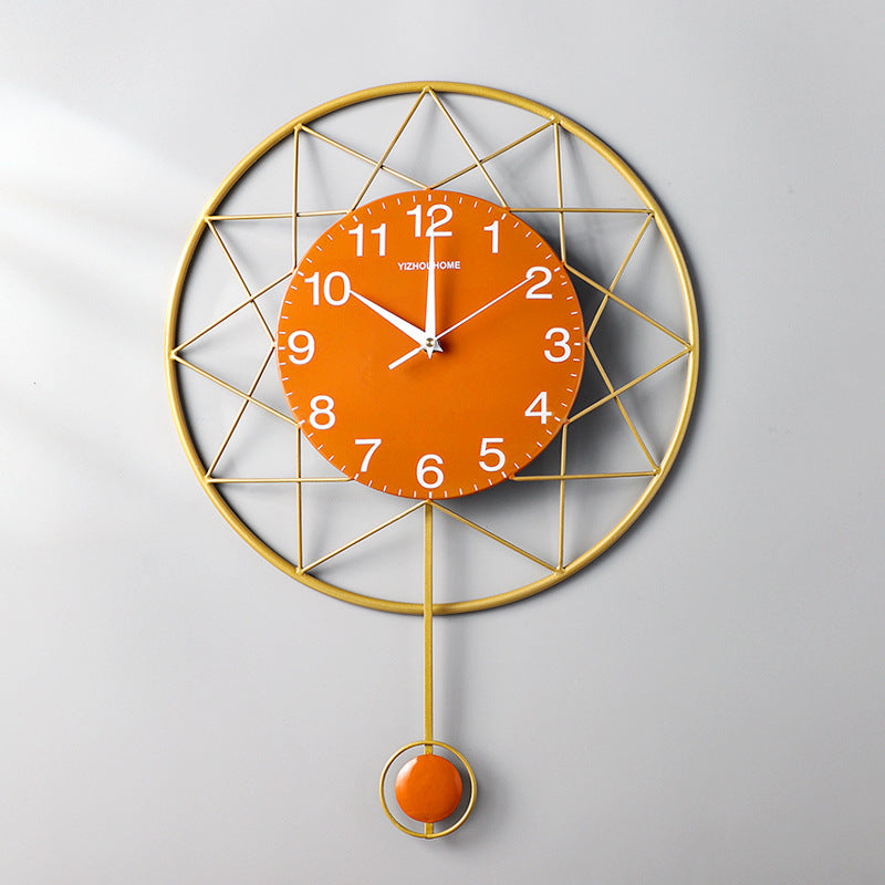 Nordic Wall Clock Creative Living Room PearlNestDecor.com