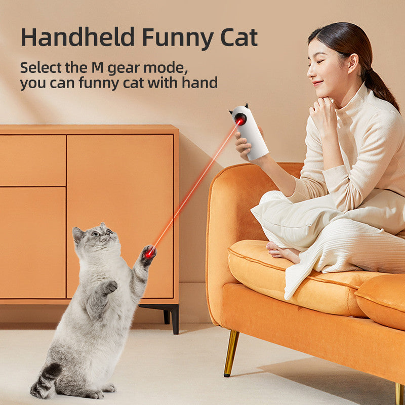Electric Automatic Infrared Cat Teaser Toys Pets Fashion