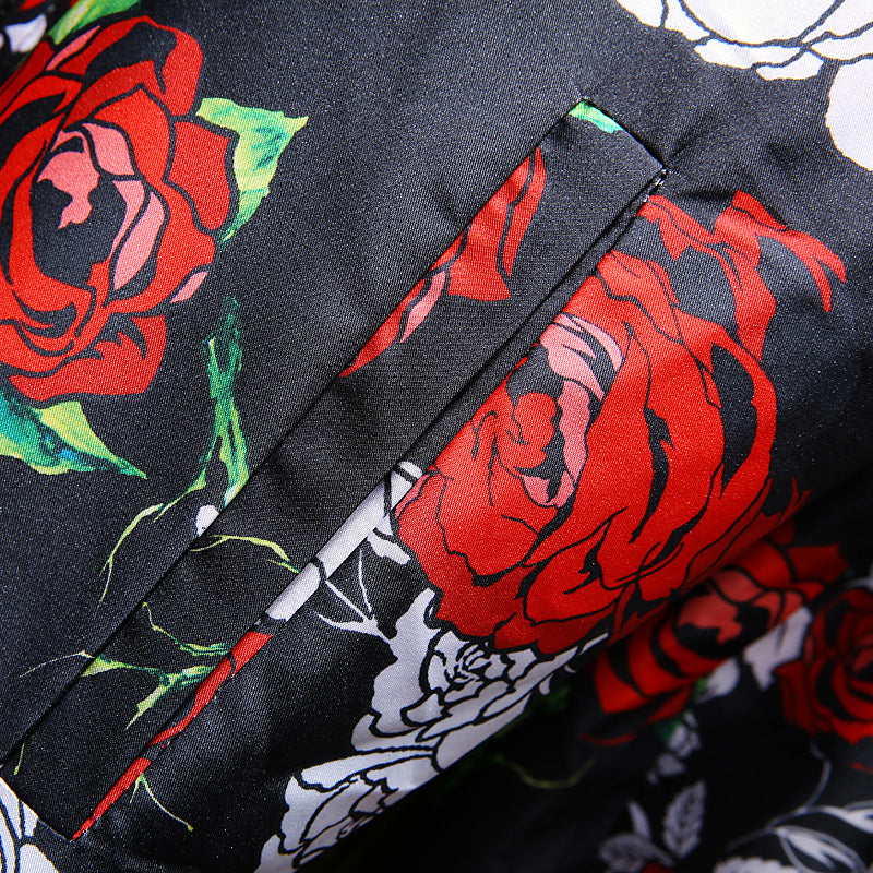 Trendy Men's Jacket with Stylish Print Design Pi-Mart