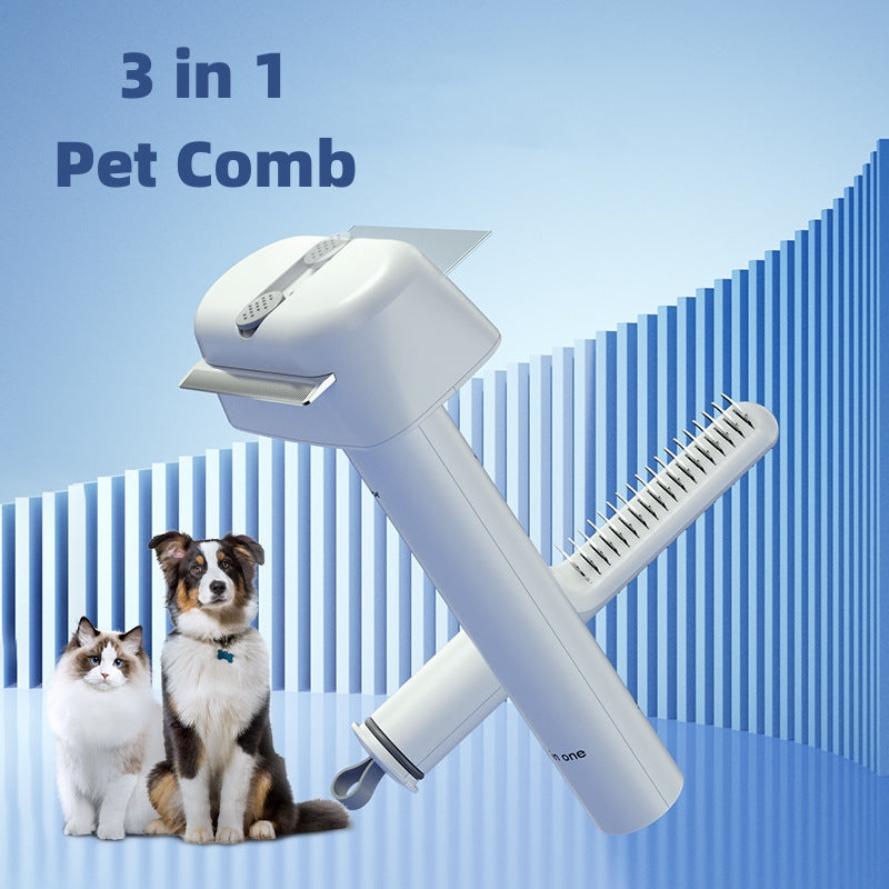 3in1 Pets Hair Unknotting Comb Hair Device Cat Pet Products Pets Fashion