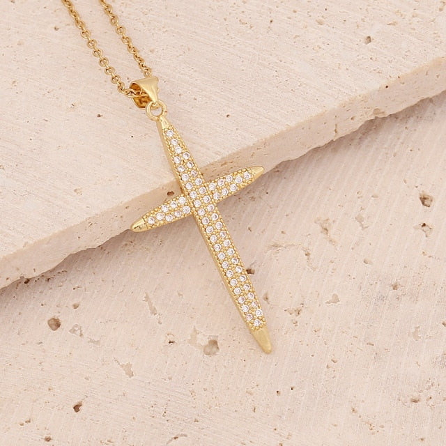 Gold Plated Pendant Necklace