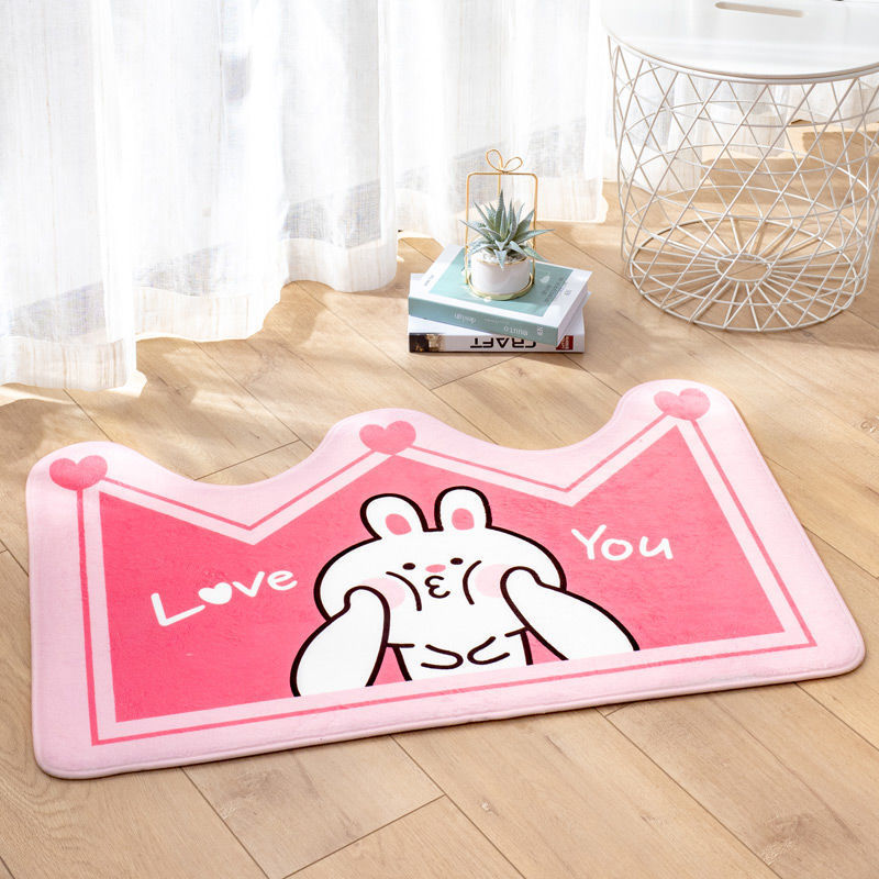 Cartoon Household Bathroom Floor Mat Bathroom Non-slip Absorbent