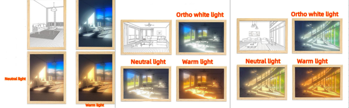 Illuminated Picture LED PearlNestDecor.com