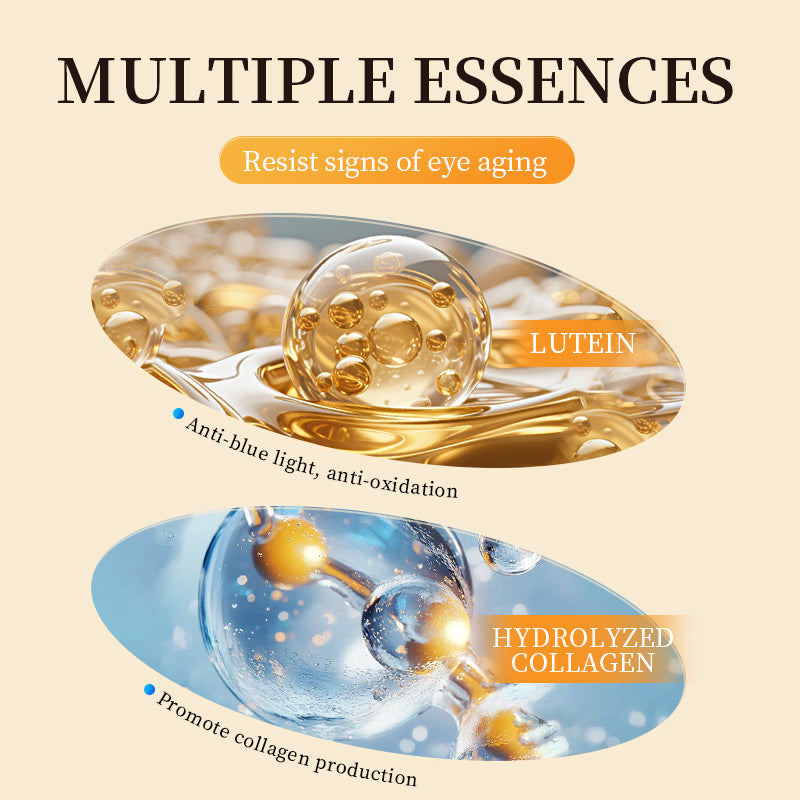 HUNMUI Lutein Light Wrinkle Eye Serum Oil 10ml Tri Light Beauty