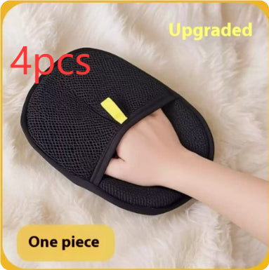 Pet Hair Remover Mitt Pet Hair Remover Gloves Deshedding Brush Glove For Dog Cat Rabbit With Long Short Curly Hair Pets Fashion