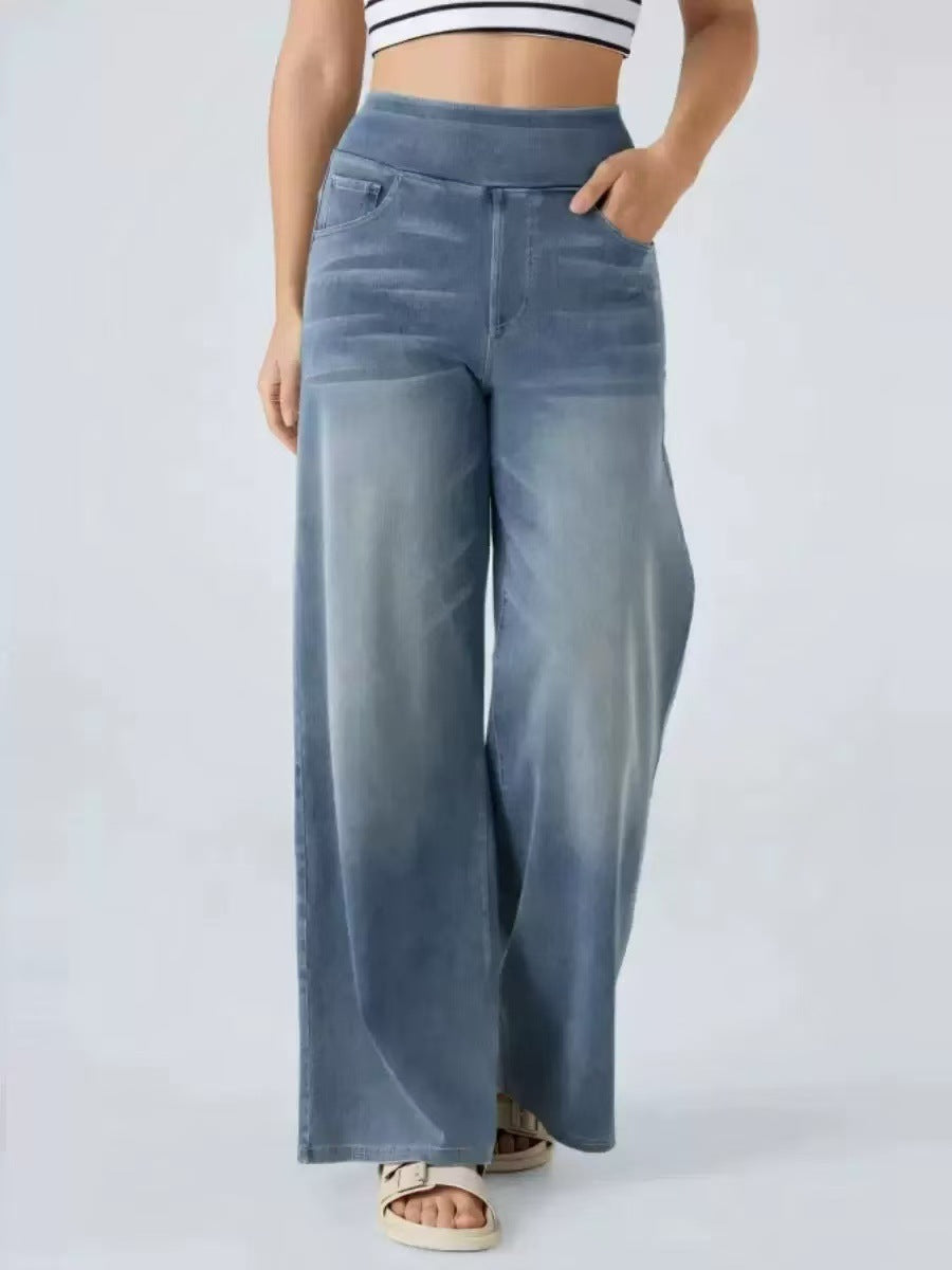 Women's Slim-fit Figure Flattering Pants Jeans CJD
