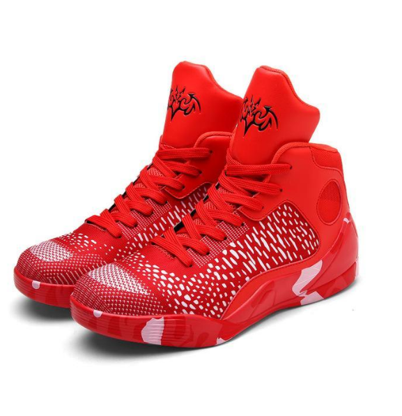 Couple High Top Basketball Shoes - Graffiti Style LadyShow.Store