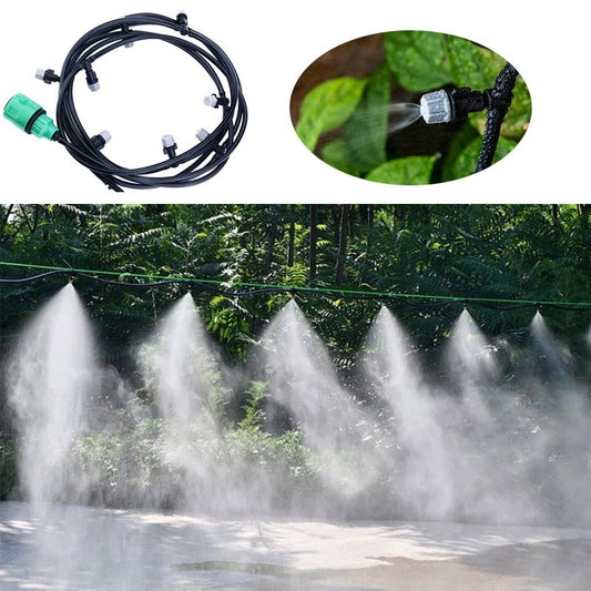 Garden Irrigation Hose Water Mist Greening System Package CJD
