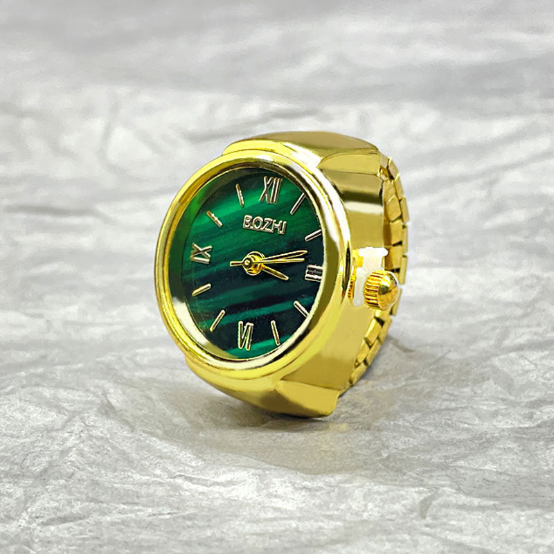 Mini Ring Creative Finger Quartz Watch CJD2