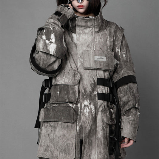 Multi-pocket Camouflage Jackets For Men And Women CJD