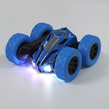 RC Stunt Car 2.4G 4WD 360° Rotate LED Lights Remote Control Off Road Double Sided Vehicles Model Kids Children Toys LuxuryLifeWay Online Store