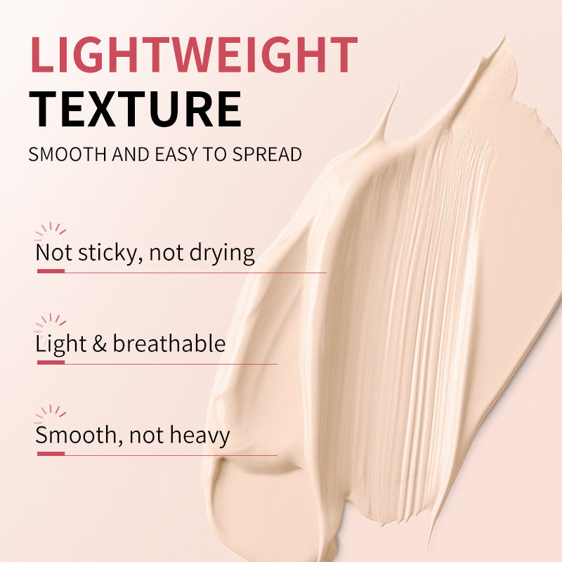 HUNMUI Soft Mist Long-Lasting Sunscreen Foundation 50ml SPF50 PA Tri Light Beauty