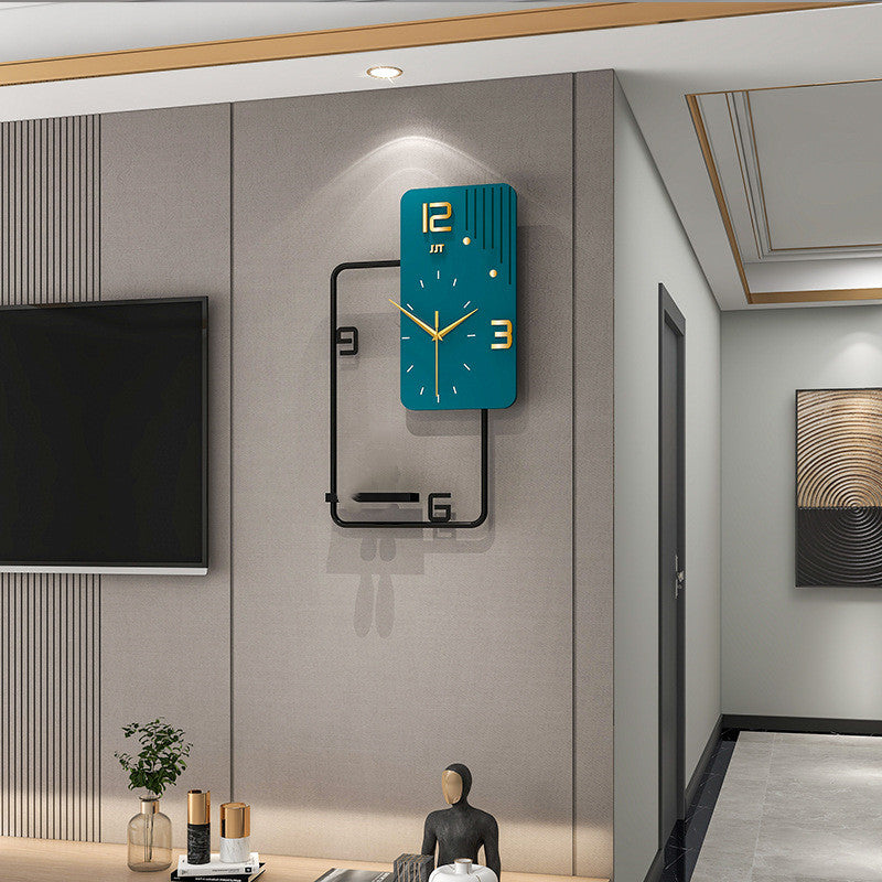 Modern Minimalist Home Fashion Creative Wall Clock PearlNestDecor.com