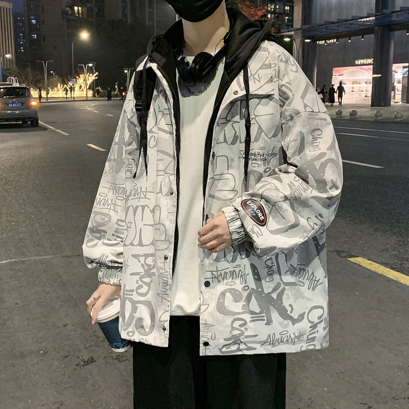 Men's Oversized Baseball Jackets - Retro Patchwork Style Pi-Mart