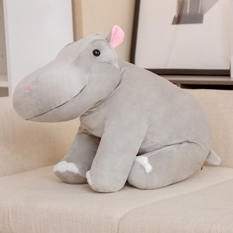 Plush Toy Hippo Doll Children's Day Gift Pillow LadyShow.Store