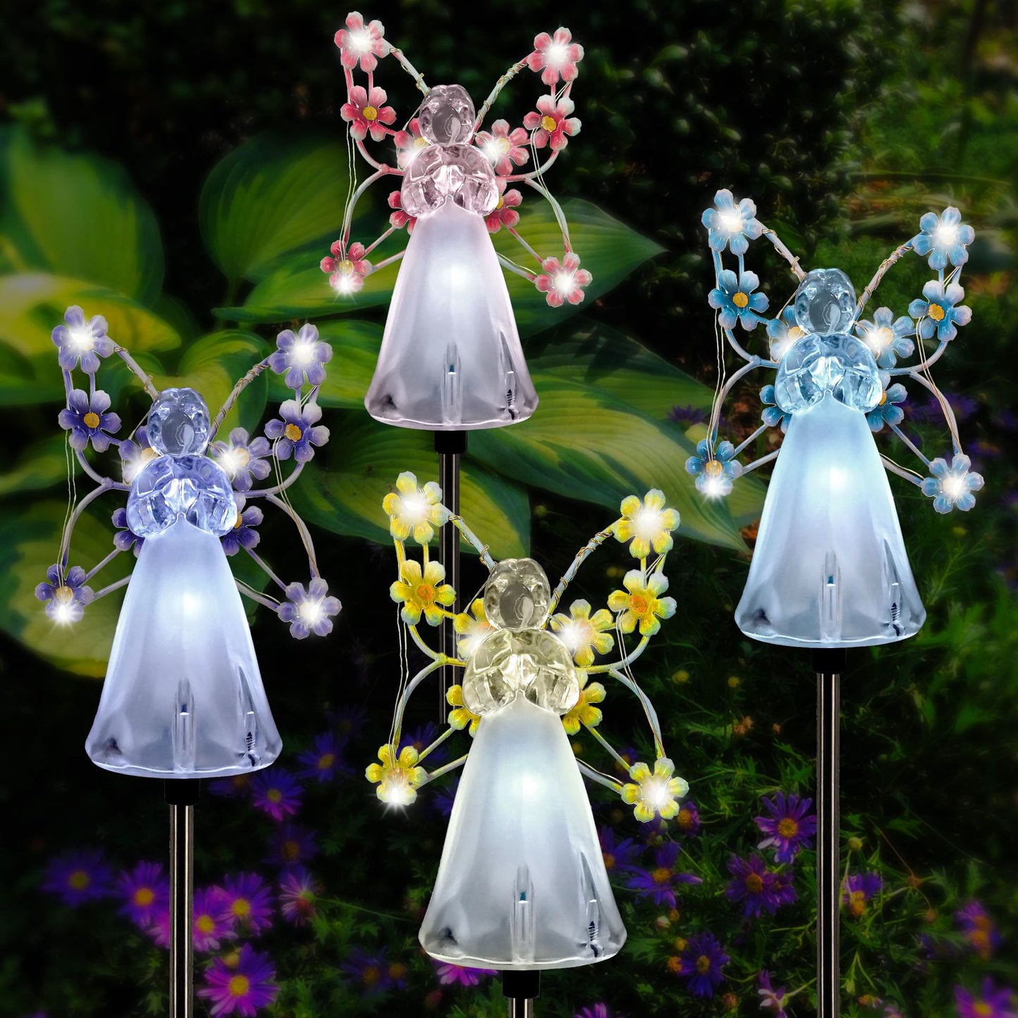 Solar Angel Garden Lights Best YouTube Store