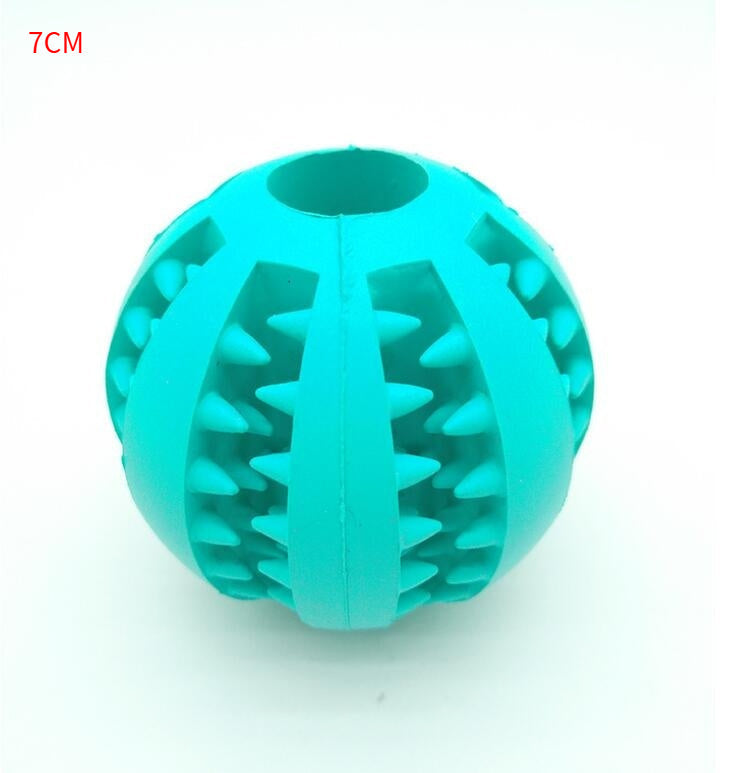 Pet Slow Feeder Dog Toy Cute Funny Rubber Dog Ball Toy Pets Fashion
