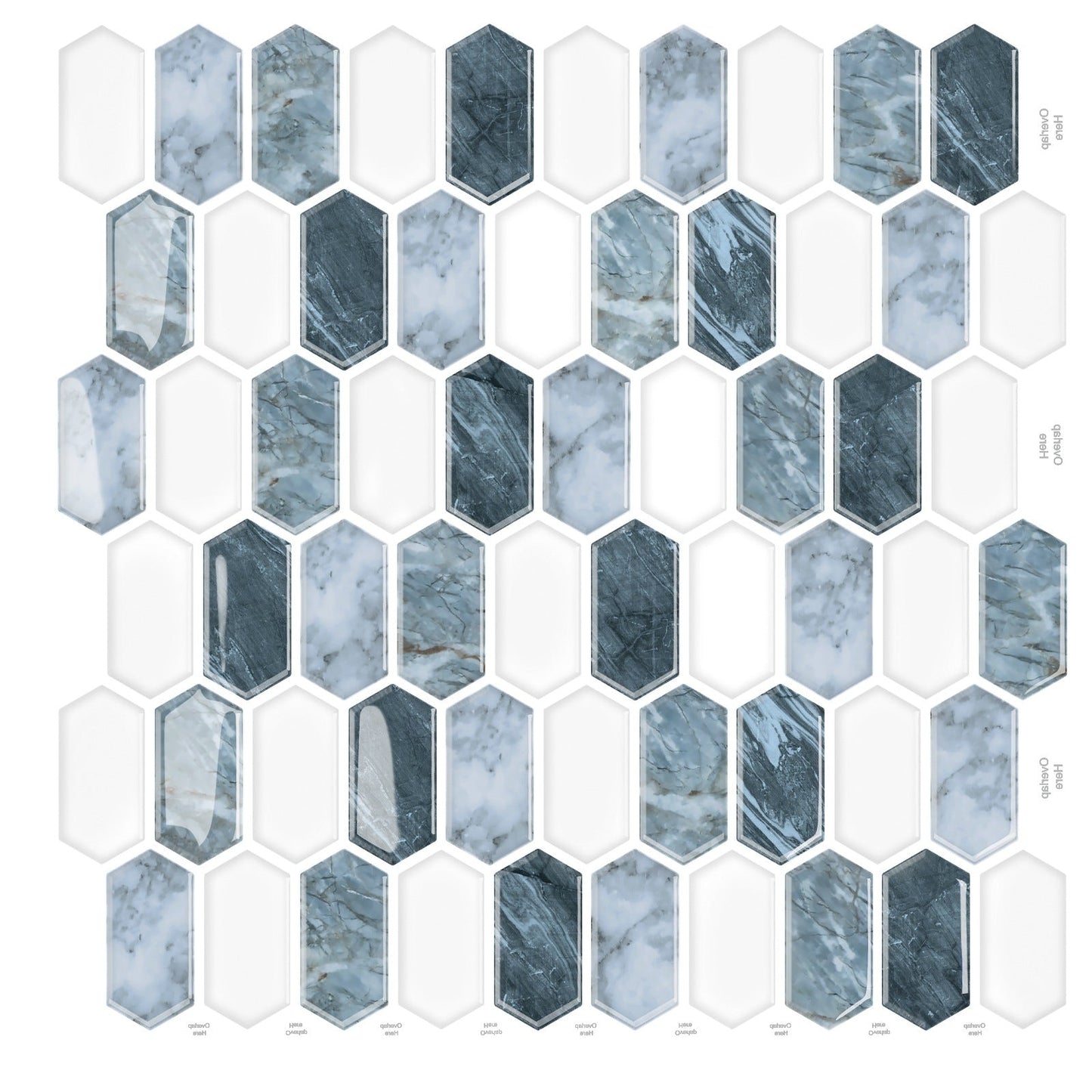 3D Self-adhesive Crystal Epoxy Wall Stickers For Kitchen Decor PearlNestDecor.com