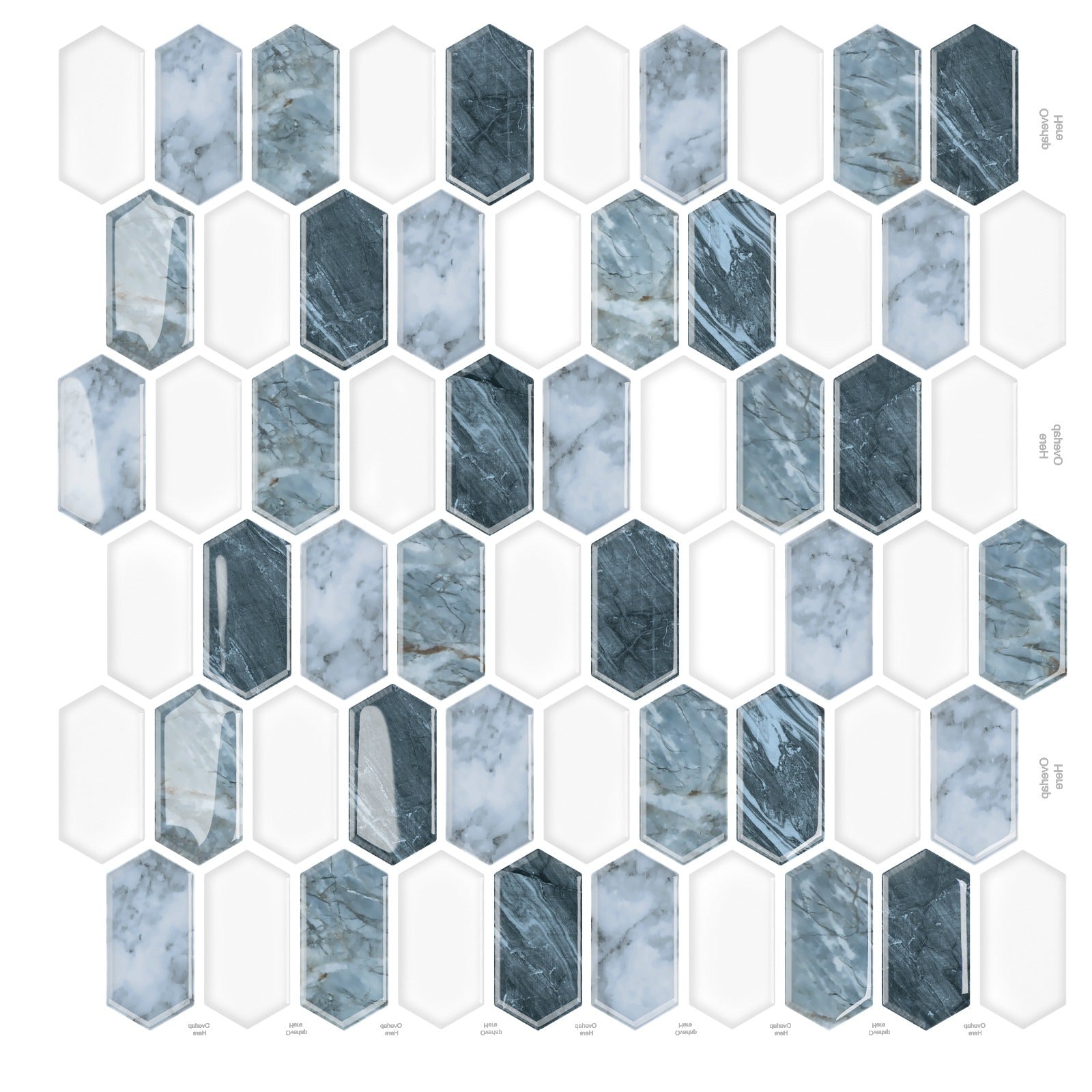 3D Self-adhesive Crystal Epoxy Wall Stickers For Kitchen Decor PearlNestDecor.com