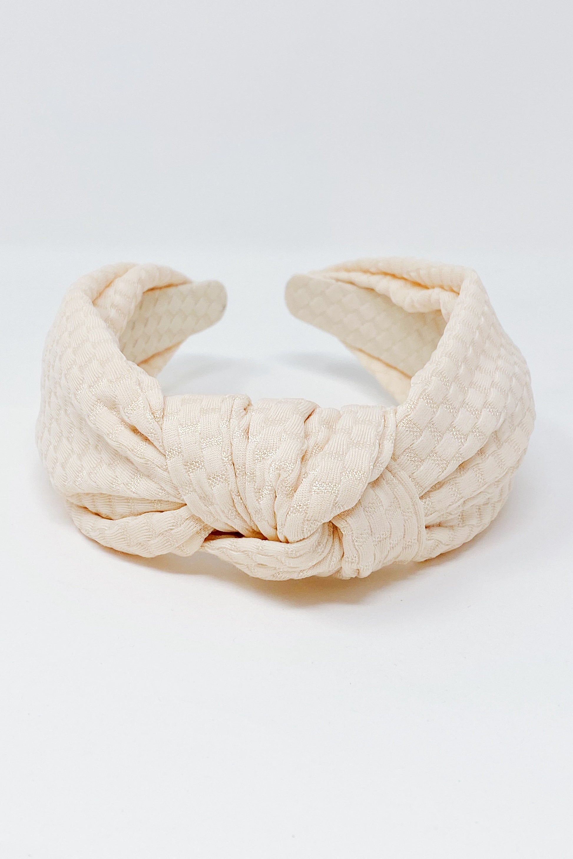 Embossed Charm Headband LadyShow.Store
