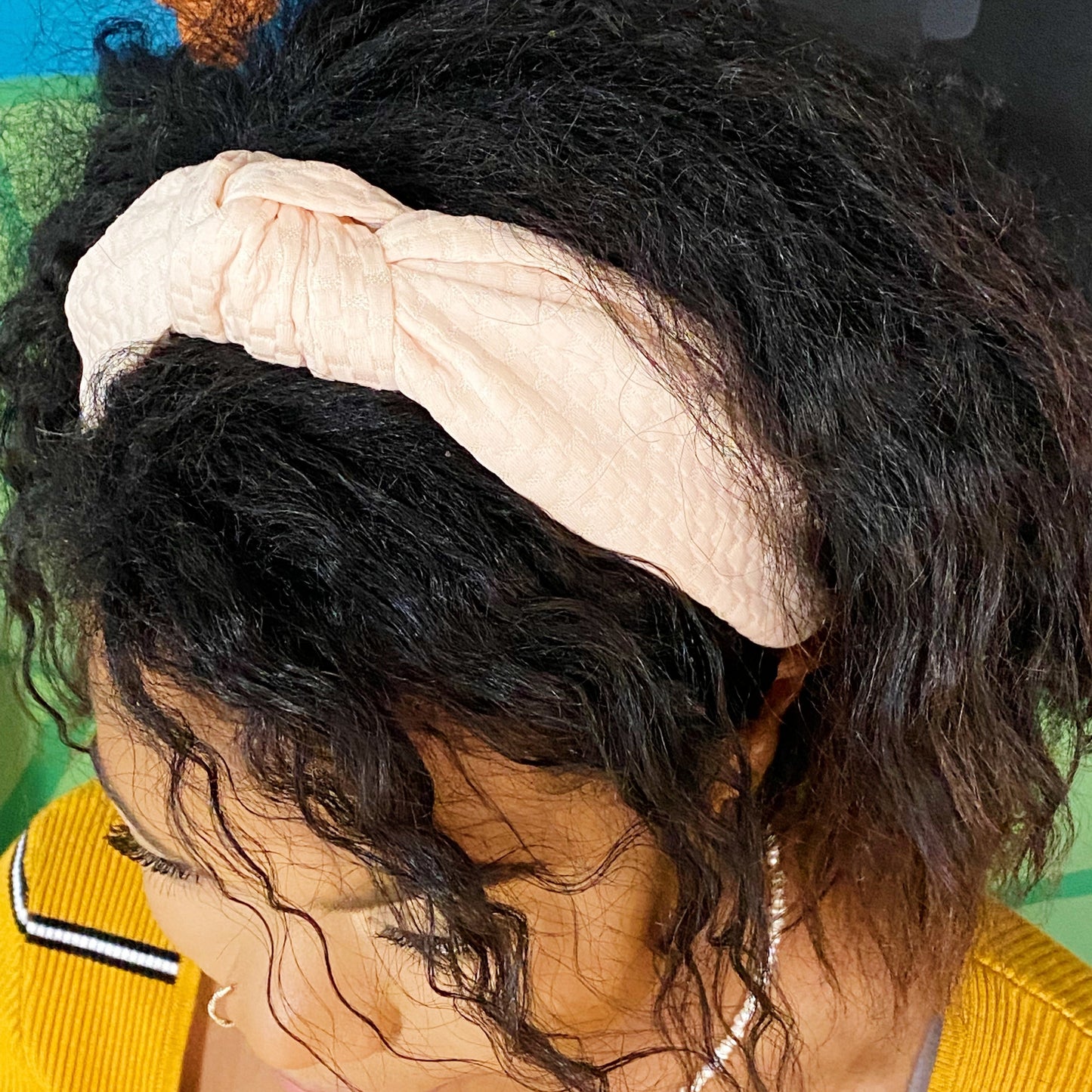 Embossed Charm Headband LadyShow.Store