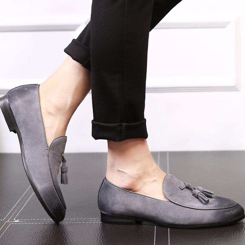 Men's Leather Pea Shoes Best YouTube Store