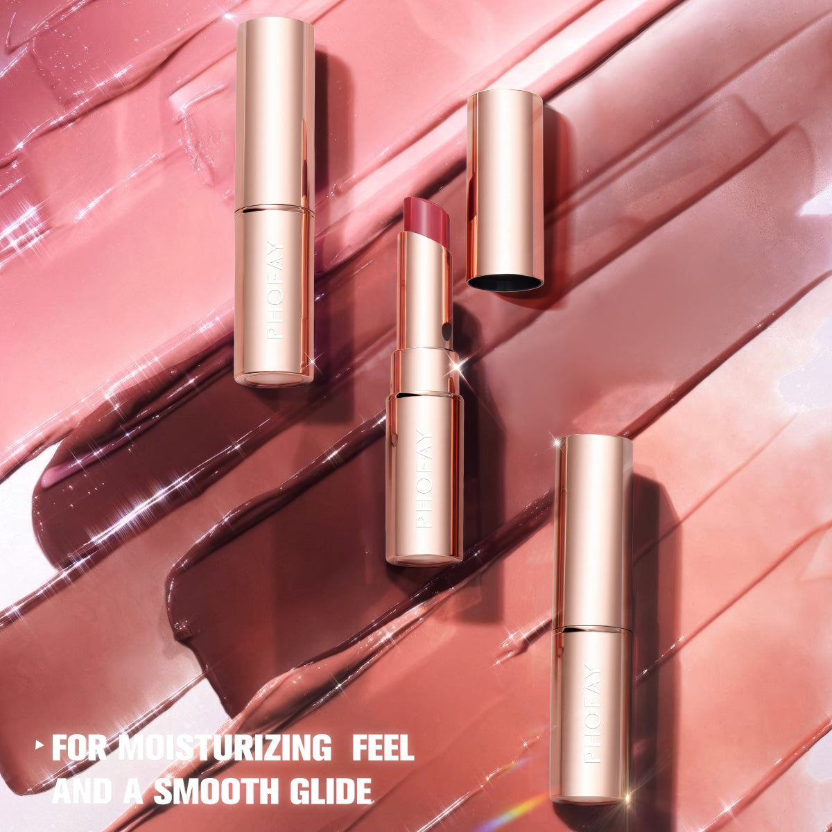 PHOFAY Moisturizing Lipstick LadyShow.Store
