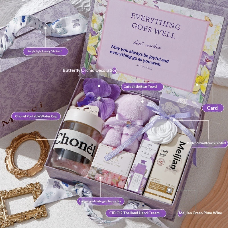 International Women's Day Gift Goddess Bridesmaid Wedding High-end Practical Birthday Gift Box Wedding Guest Gift LuxuryLifeWay Online Store