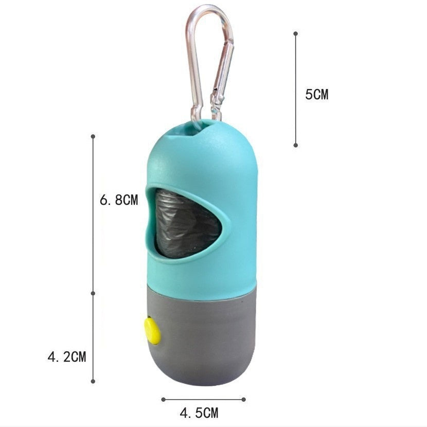 Led Light Pet Waste Bag Dispenser For Dogs Cats Dog Poop Scooper Bags Waste Bags Holder Dispensers Pet Clean Accessories Pets Fashion
