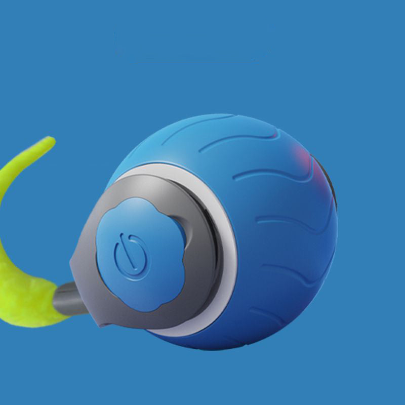 Speedy Tail Cat Toy,Interactive Cat Toy For Indoor Cats,Cat Ball Toy,Interactive Cat Toy Ball,Two Speed Adjustment,USB Rechargeable Pets Fashion
