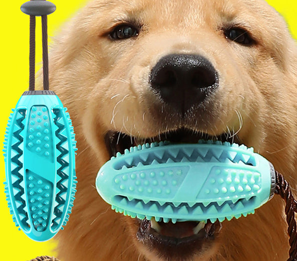 Dog Toys Silicon Suction Cup Tug Interactive Dog Ball Toy For Pet Chew Bite Tooth Cleaning Toothbrush Feeding Pet Supplies Pets Fashion
